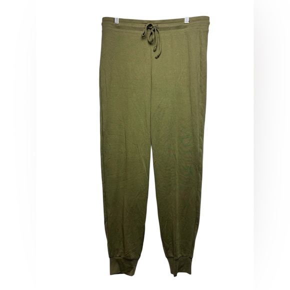 MWL by Madewell NWT Breeze medium slim olive soft lounge athleisure joggers - Picture 3 of 9